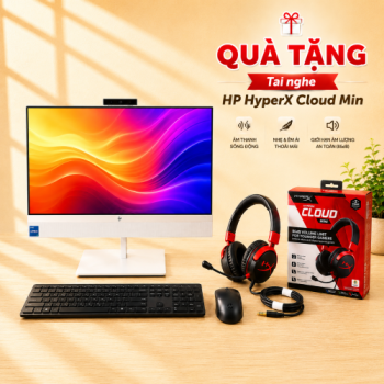 Máy bộ HP Eliteone 840 G9 AIO B05HBPT (i5 14500/ Ram 16GB/ SSD 512GB/ 23.8 inch/ Touch/ Windows 11 Home/ 3Y)