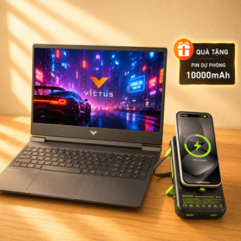 Laptop HP Victus 15-fb3116AX - BX8U4PA (Ryzen 7 7445HS/ GeForce RTX™ 3050 6GB/ 16GB/ 512GB/ Windows 11)