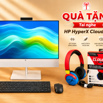 Máy bộ HP Eliteone 840 G9 AIO B01NYPT (i7-14700/ Ram 16GB/ SSD 512GB/ 23.8 inch/ Touch/ Windows 11 Home/ 3Y)