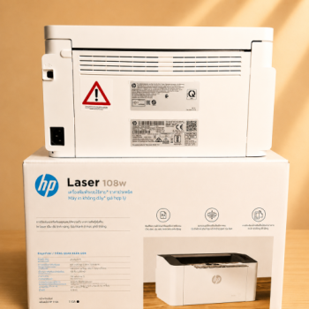 Máy in laser đen trắng HP 108W 4ZB80A (A4/A5/ USB/ WIFI)